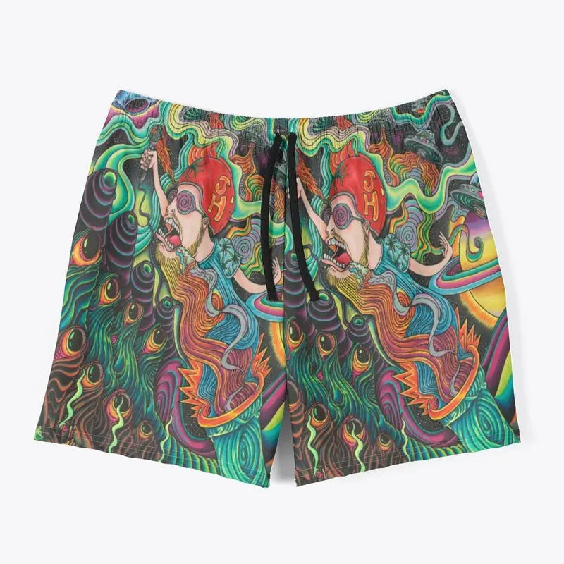 Josh Heinrichs Spaced Out Swim Trunks