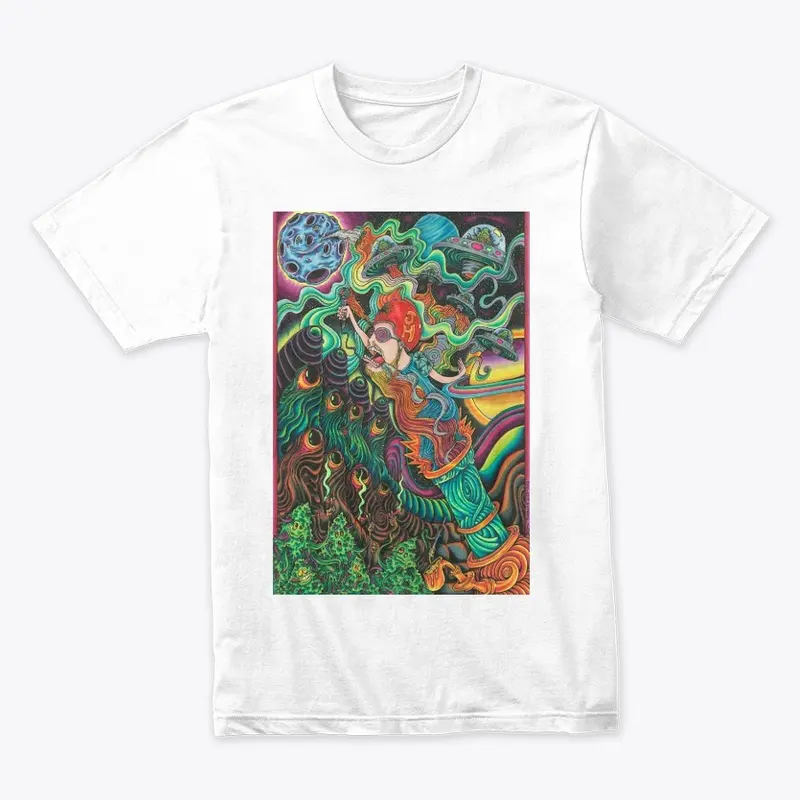 Josh Heinrichs Spaced Out Tee